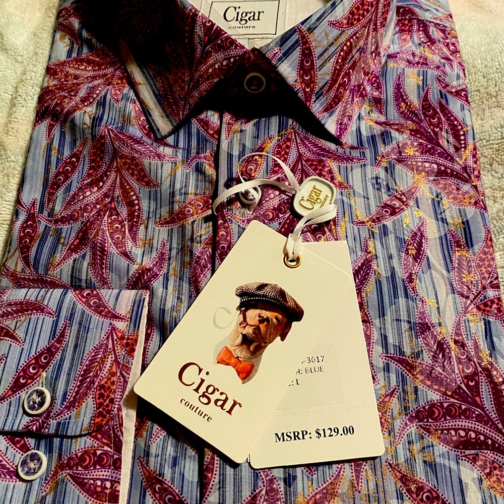 Men’s Lavender/Purple shirt .